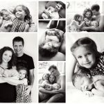 Familienfotos schwarz weiß